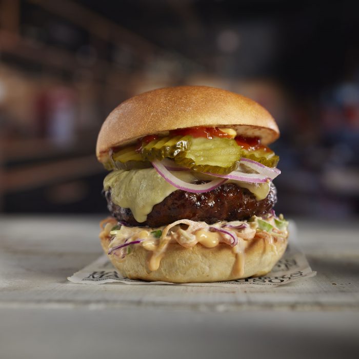 WAGYU & SRIRACHA SLAW BURGER Bakers Maison